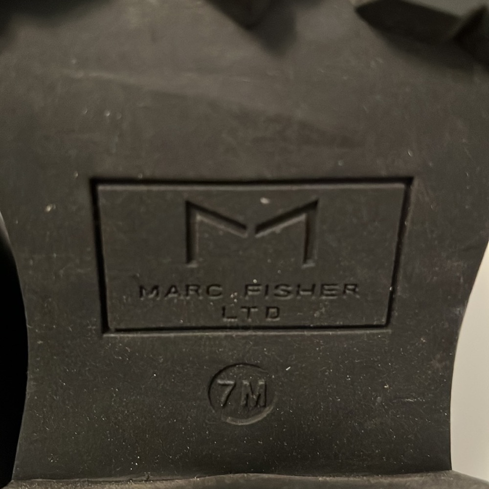 Marc Fisher lace up booties - Picture 5 of 8